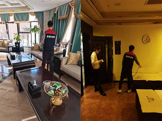 西安别墅装修近半年，出现巨形白蚁巢穴